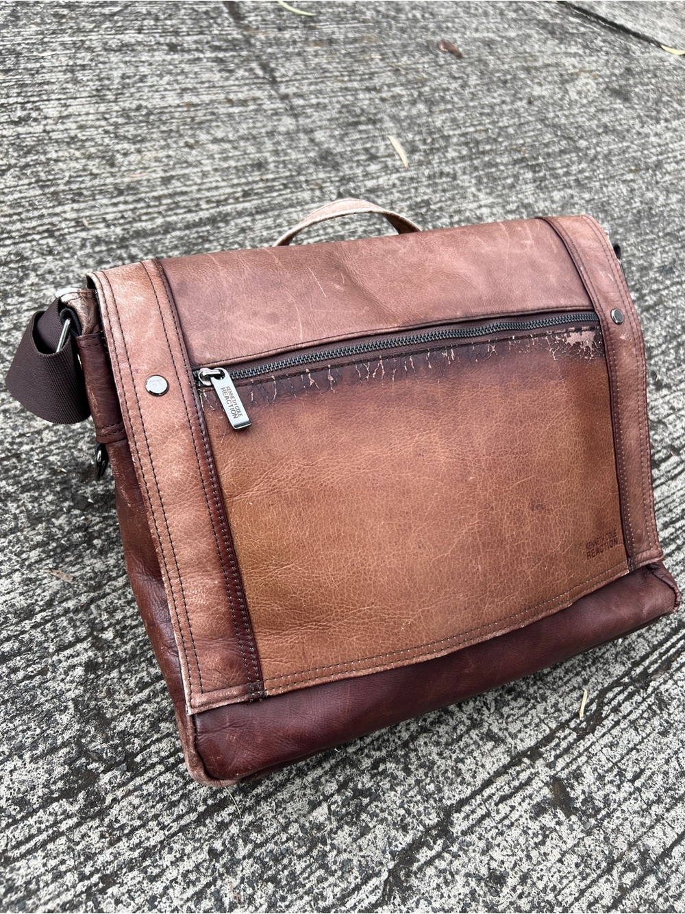 Brown Leather Messenger Bag - Classic Men’s Satchel